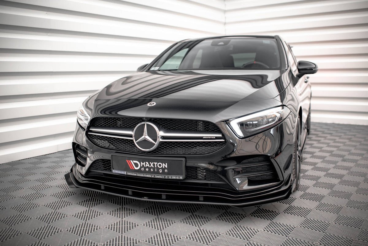 Front Flaps suitable for Mercedes A35 AMG / AMG-Line Aero Pack W177