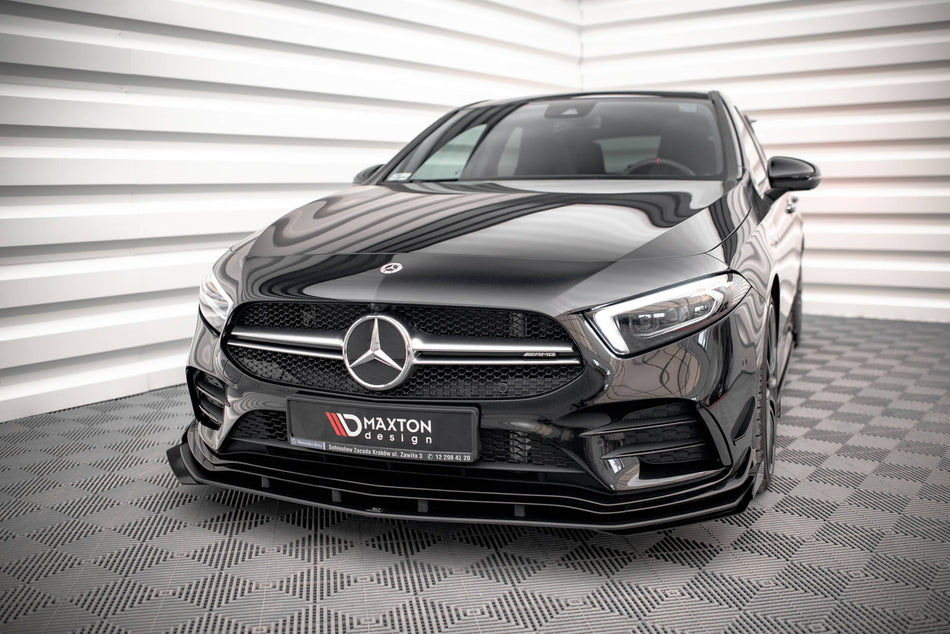 Front Flaps suitable for Mercedes A35 AMG / AMG-Line Aero Pack W177