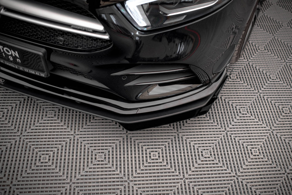 Front Flaps suitable for Mercedes A35 AMG / AMG-Line Aero Pack W177