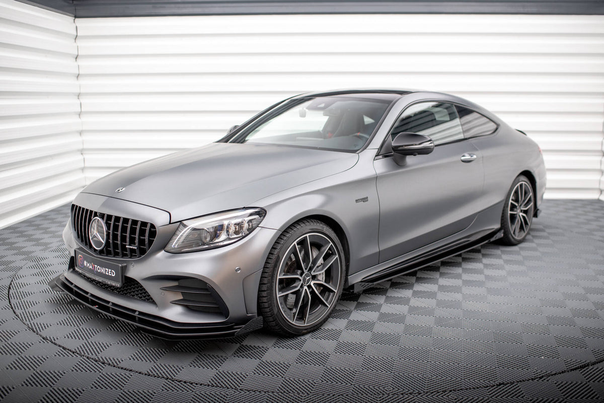 Front Flaps suitable for Mercedes-AMG C43 Coupe / Cabrio C205  Facelift / A205 Facelift