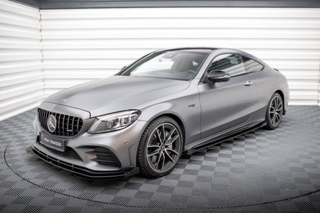 Front Flaps suitable for Mercedes-AMG C43 Coupe / Cabrio C205  Facelift / A205 Facelift