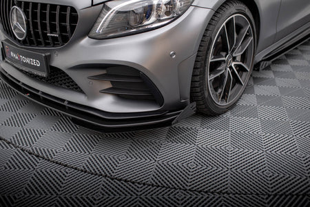 Front Flaps suitable for Mercedes-AMG C43 Coupe / Cabrio C205  Facelift / A205 Facelift