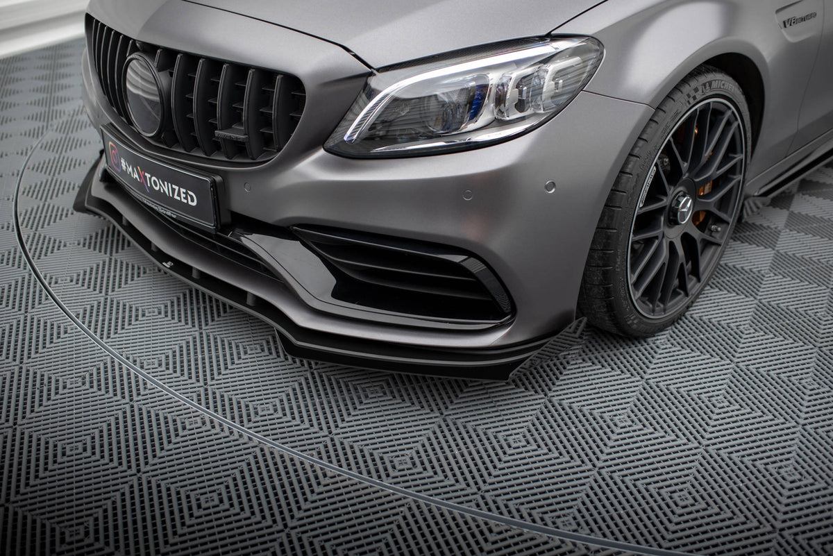 Front Flaps suitable for Mercedes-AMG C63 Sedan / Estate W205 Facelift