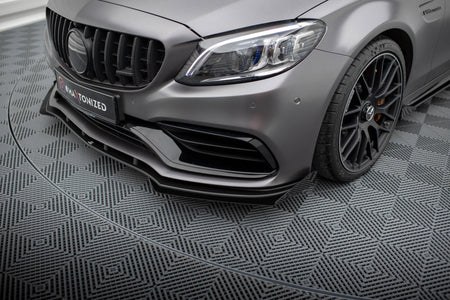 Front Flaps suitable for Mercedes-AMG C63 Sedan / Estate W205 Facelift