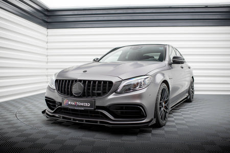 Front Flaps suitable for Mercedes-AMG C63 Sedan / Estate W205 Facelift