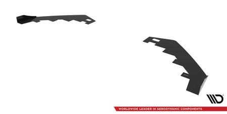 Front Flaps suitable for Mercedes-AMG CLA 45 Aero C117 Facelift