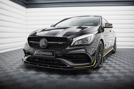 Front Flaps suitable for Mercedes-AMG CLA 45 Aero C117 Facelift