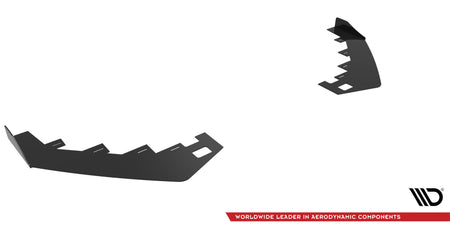 Front Flaps suitable for Mercedes-AMG CLA 45 Aero C117 Facelift