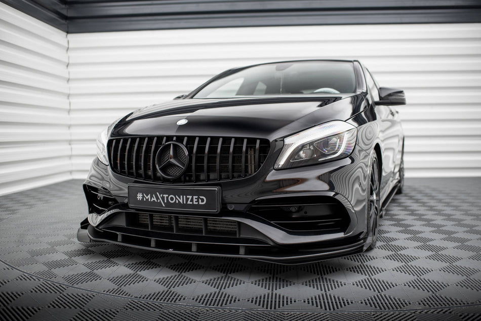 Front Flaps suitable for Mercedes-Benz A AMG-Line W176 Facelift