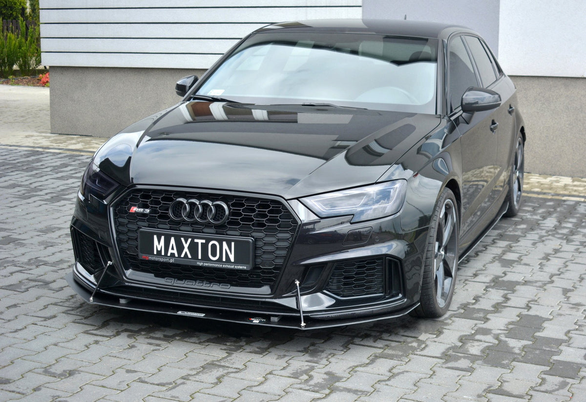 Front Racing Splitter V.1 suitable for Audi RS3 Sportback 8V Facelift