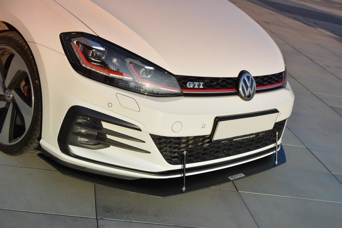 Front Racing Splitter V.1 suitable for Volkswagen Golf GTI / GTD Mk7 Facelift