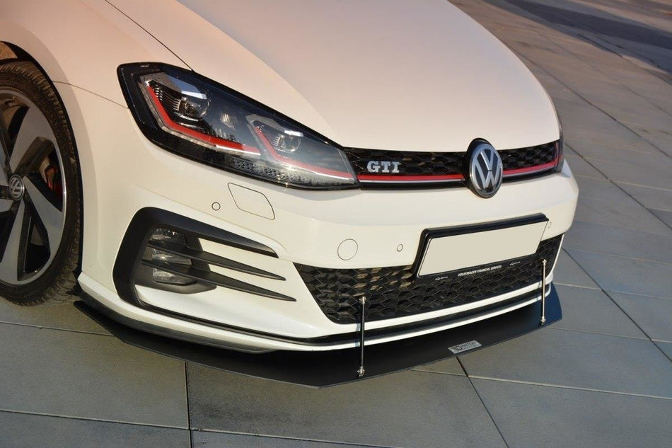Front Racing Splitter V.1 suitable for Volkswagen Golf GTI / GTD Mk7 Facelift