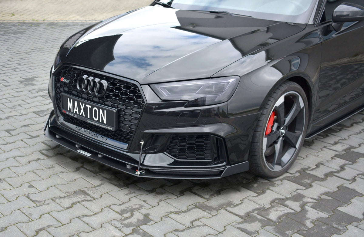 Front Racing Splitter V.2 suitable for Audi RS3 Sportback 8V Facelift