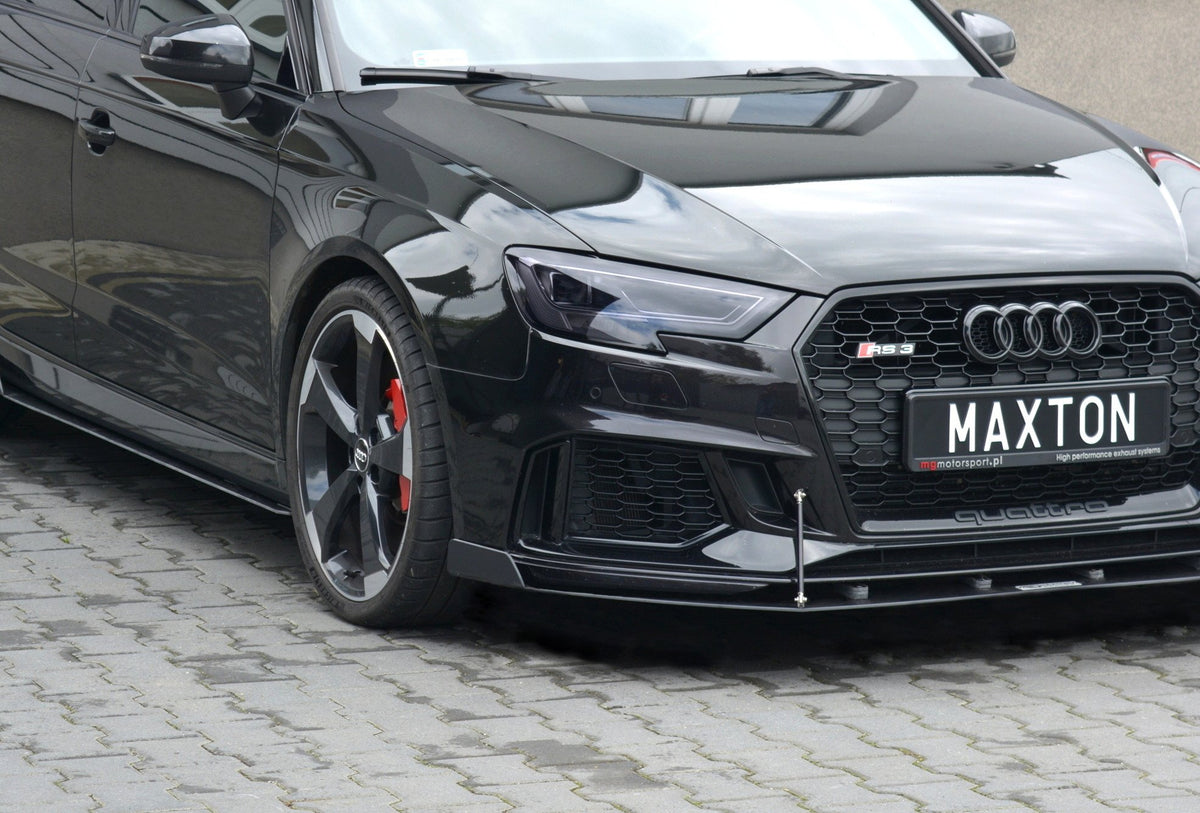 Front Racing Splitter V.2 suitable for Audi RS3 Sportback 8V Facelift