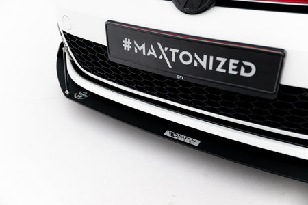 Front Racing Splitter suitable for Volkswagen Golf GTI / GTD Mk7