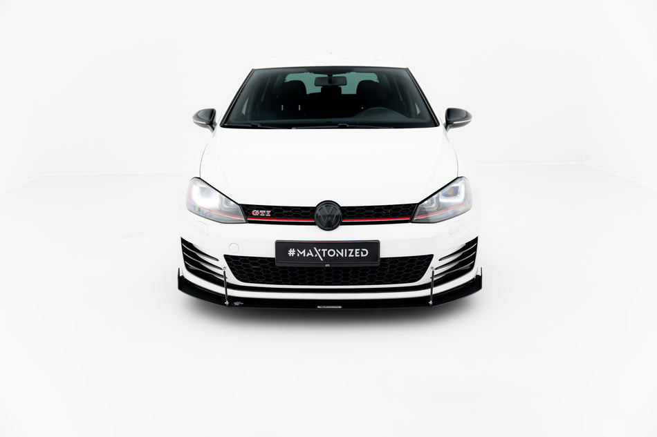 Front Racing Splitter suitable for Volkswagen Golf GTI / GTD Mk7