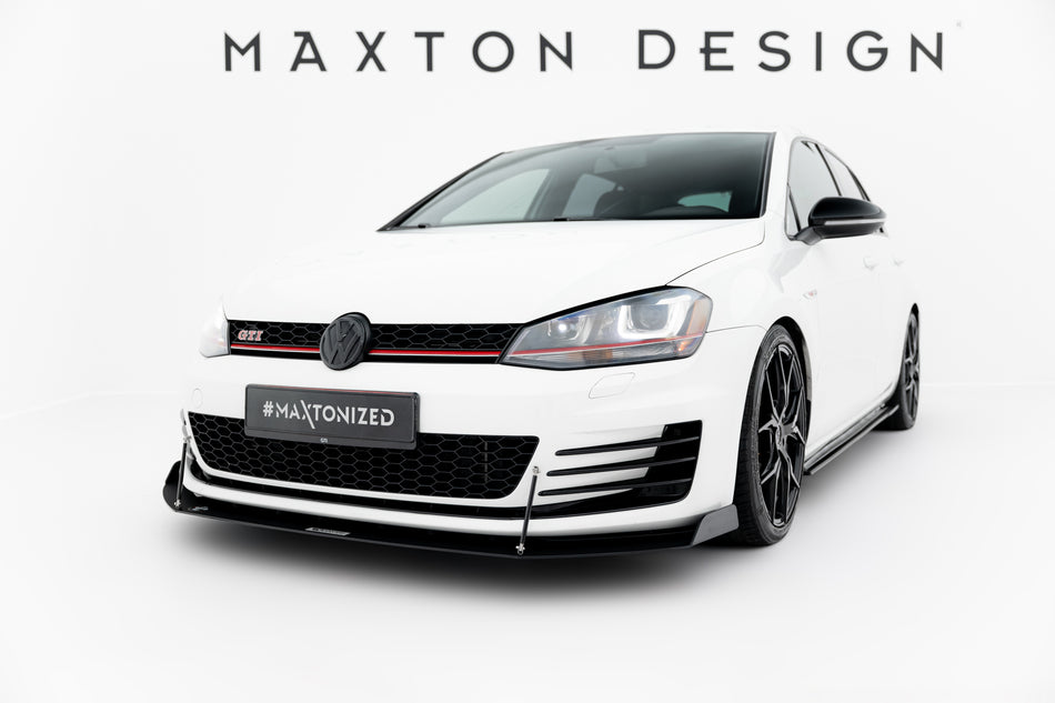 Front Racing Splitter suitable for Volkswagen Golf GTI / GTD Mk7