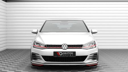 Front Side Splitters suitable for Volkswagen Golf GTI / GTD Mk7 Facelift