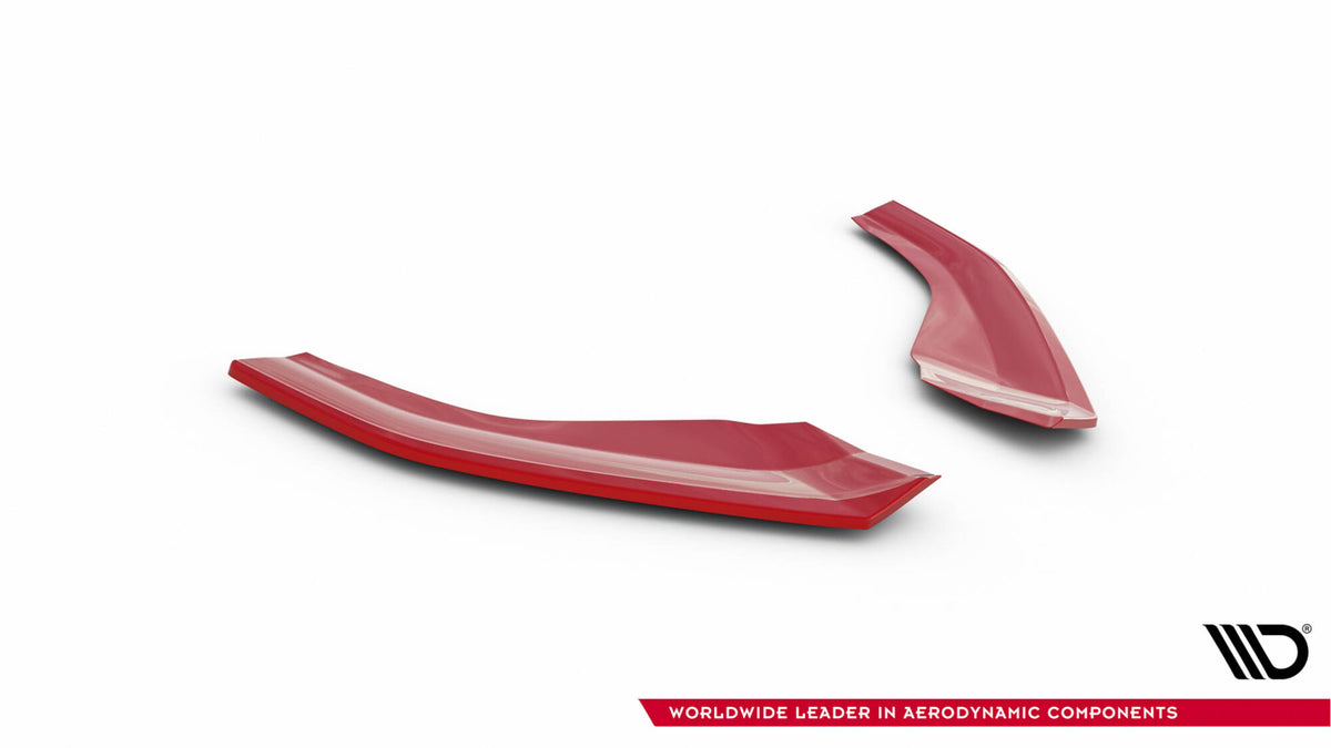 Front Side Splitters suitable for Volkswagen Golf GTI / GTD Mk7 Facelift