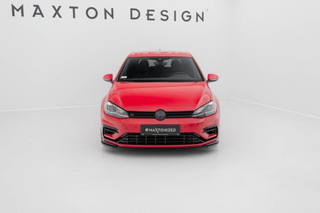 Front Side Splitters suitable for Volkswagen Golf R / R-Line Mk7 Facelift
