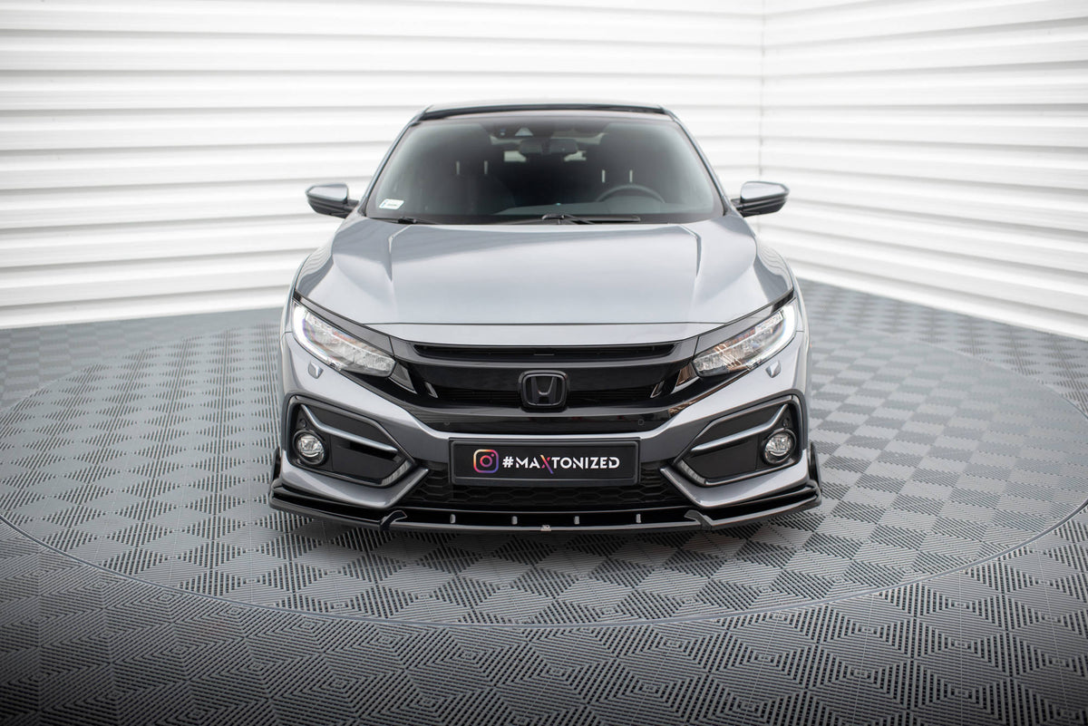 Front Splitter + Flaps suitable for Honda Civic Sport Mk 10