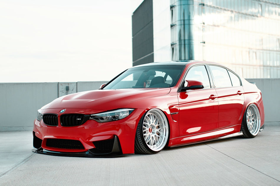 Front Splitter + Frames For Side Air Intakes  suitable for BMW M3 F80