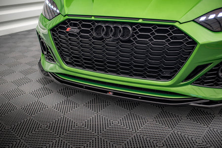 Front Splitter V.1 + Flaps suitable for Audi RS5 F5 Facelift