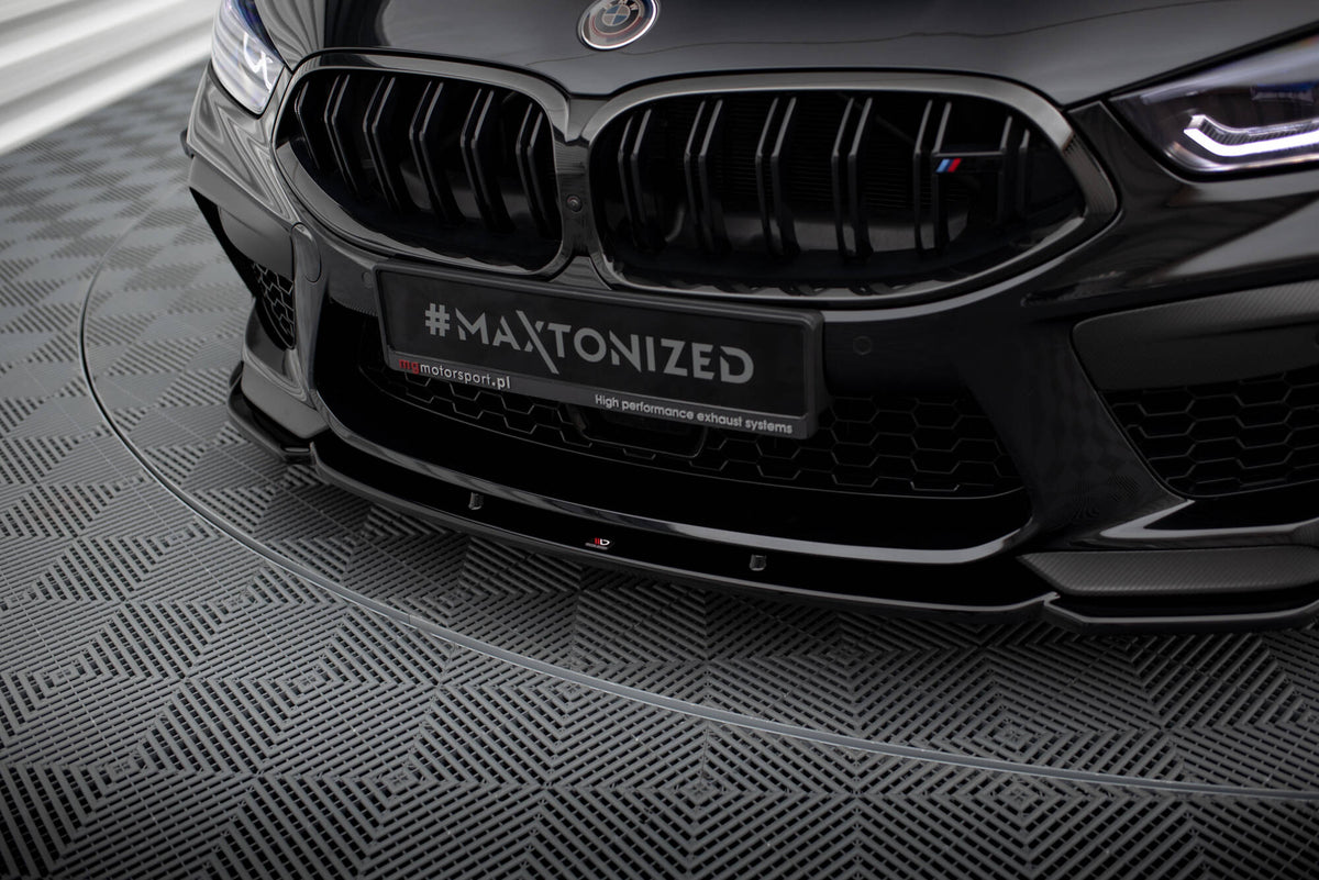 Front Splitter V.1 + Flaps suitable for BMW M8  Gran Coupe F93 / Coupe F92