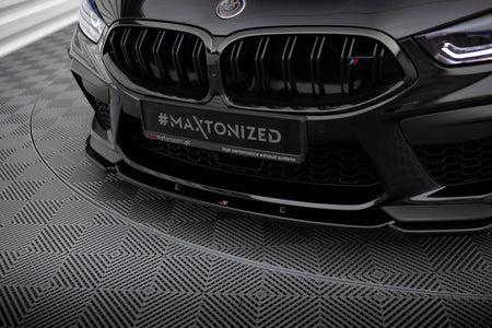 Front Splitter V.1 + Flaps suitable for BMW M8  Gran Coupe F93 / Coupe F92