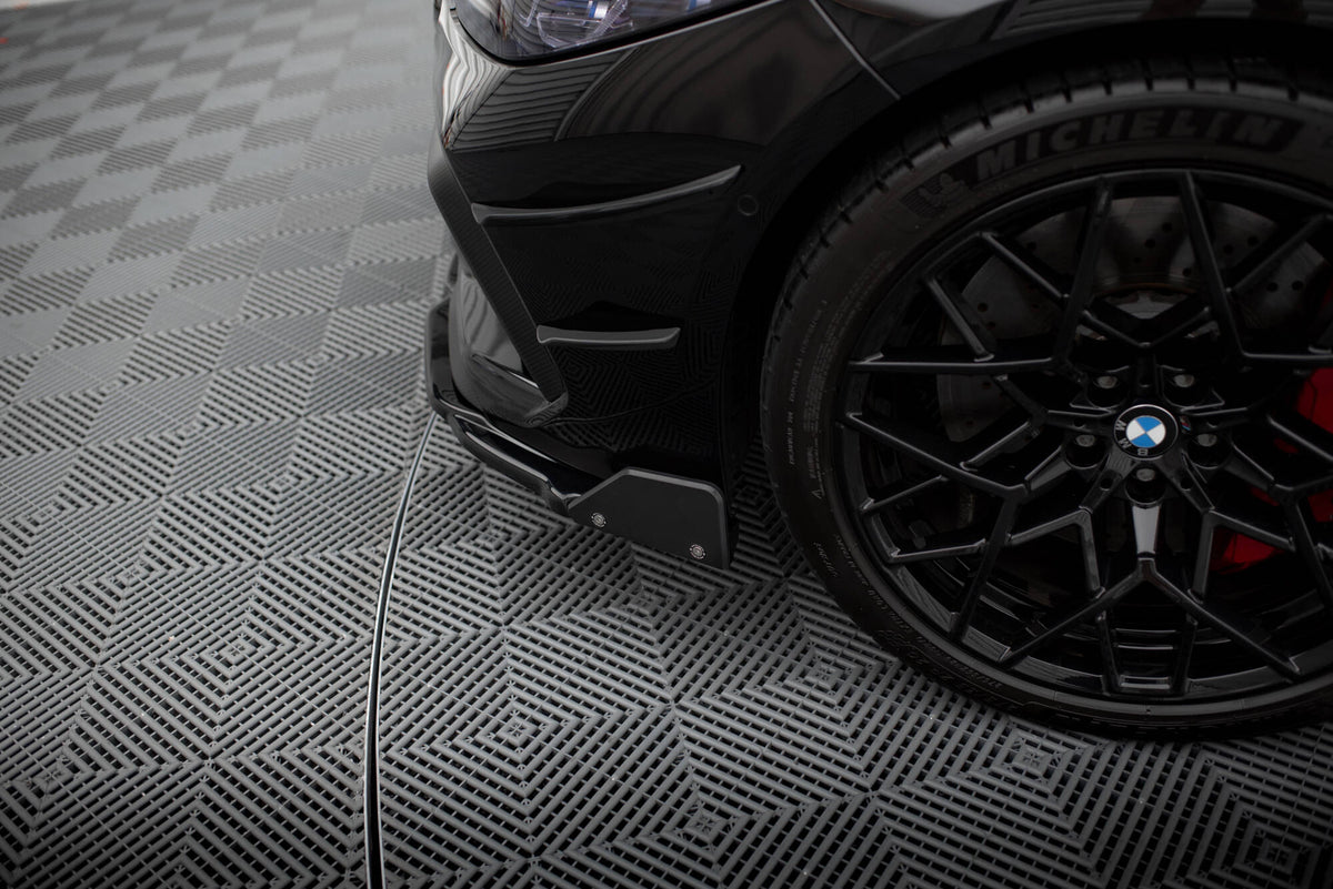 Front Splitter V.1 + Flaps suitable for BMW M8  Gran Coupe F93 / Coupe F92