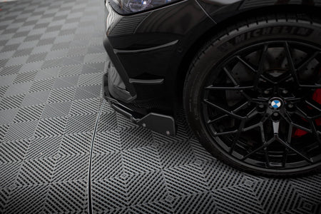 Front Splitter V.1 + Flaps suitable for BMW M8  Gran Coupe F93 / Coupe F92