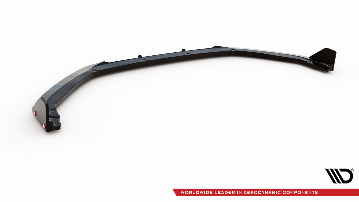 Front Splitter V.1 + Flaps suitable for Peugeot 208 GT Mk2