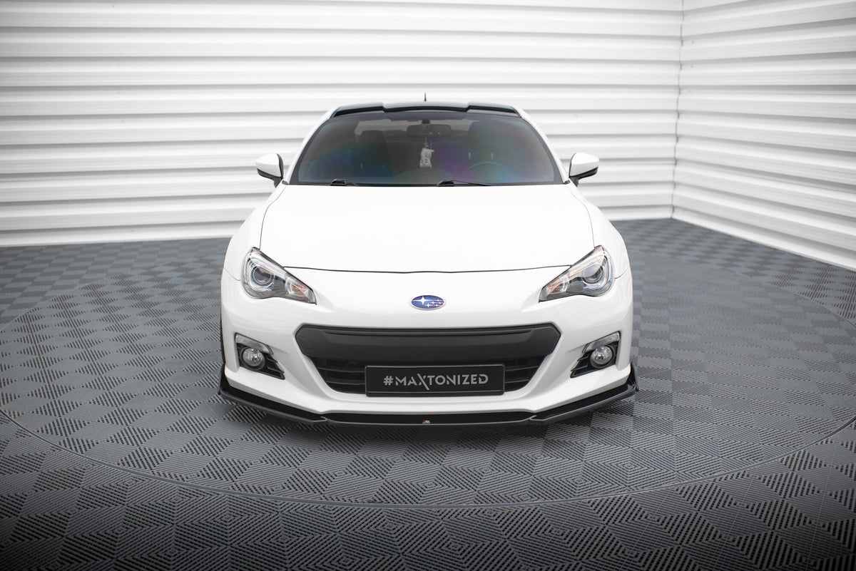 Front Splitter V.1 + Flaps suitable for Subaru BRZ Mk1