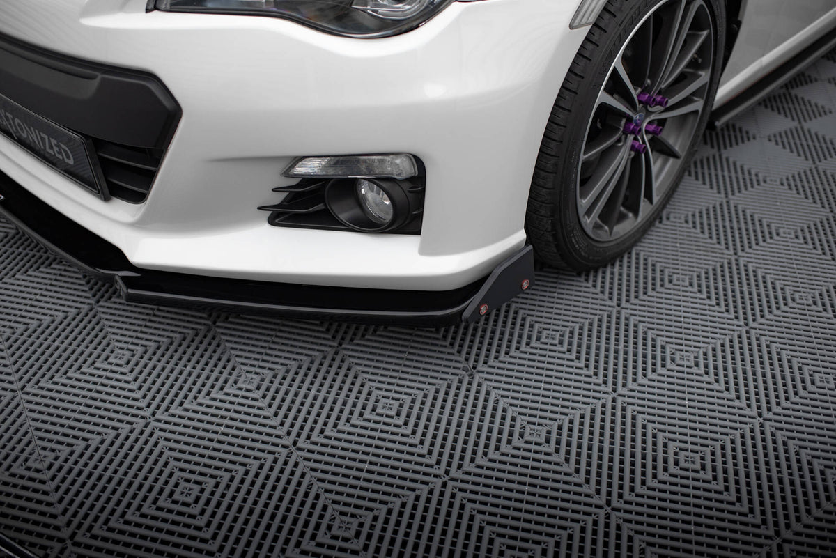 Front Splitter V.1 + Flaps suitable for Subaru BRZ Mk1