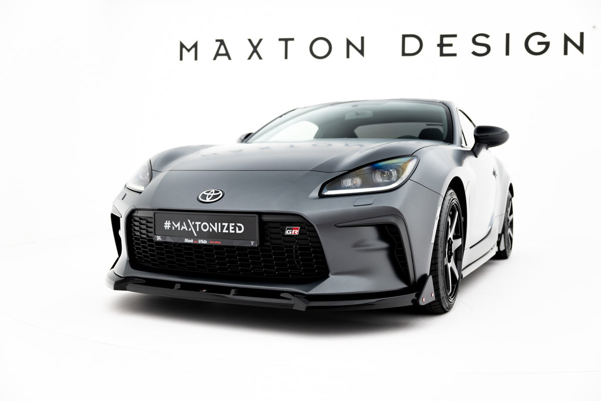 Front Splitter V.1 + Flaps suitable for Toyota GR86 Mk1