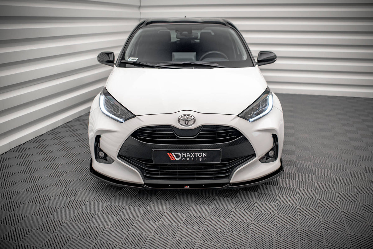 Front Splitter V.1 + Flaps suitable for Toyota Yaris Mk4