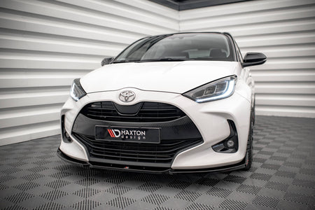 Front Splitter V.1 + Flaps suitable for Toyota Yaris Mk4