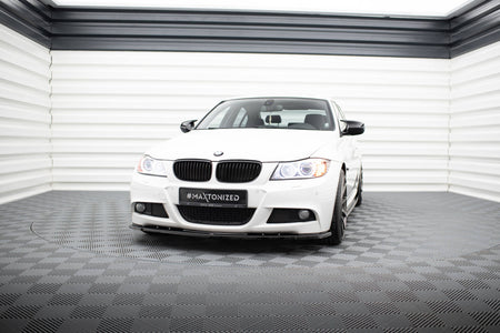 Front Splitter V.1 for suitable for BMW 3 Sedan / Touring M-Pack E90 / E91 Facelift