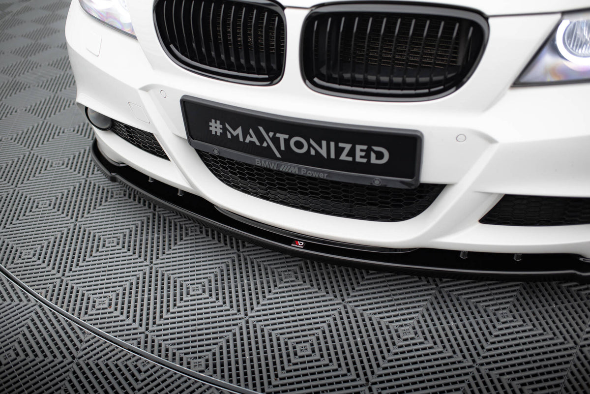 Front Splitter V.1 for suitable for BMW 3 Sedan / Touring M-Pack E90 / E91 Facelift