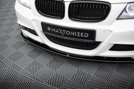 Front Splitter V.1 for suitable for BMW 3 Sedan / Touring M-Pack E90 / E91 Facelift
