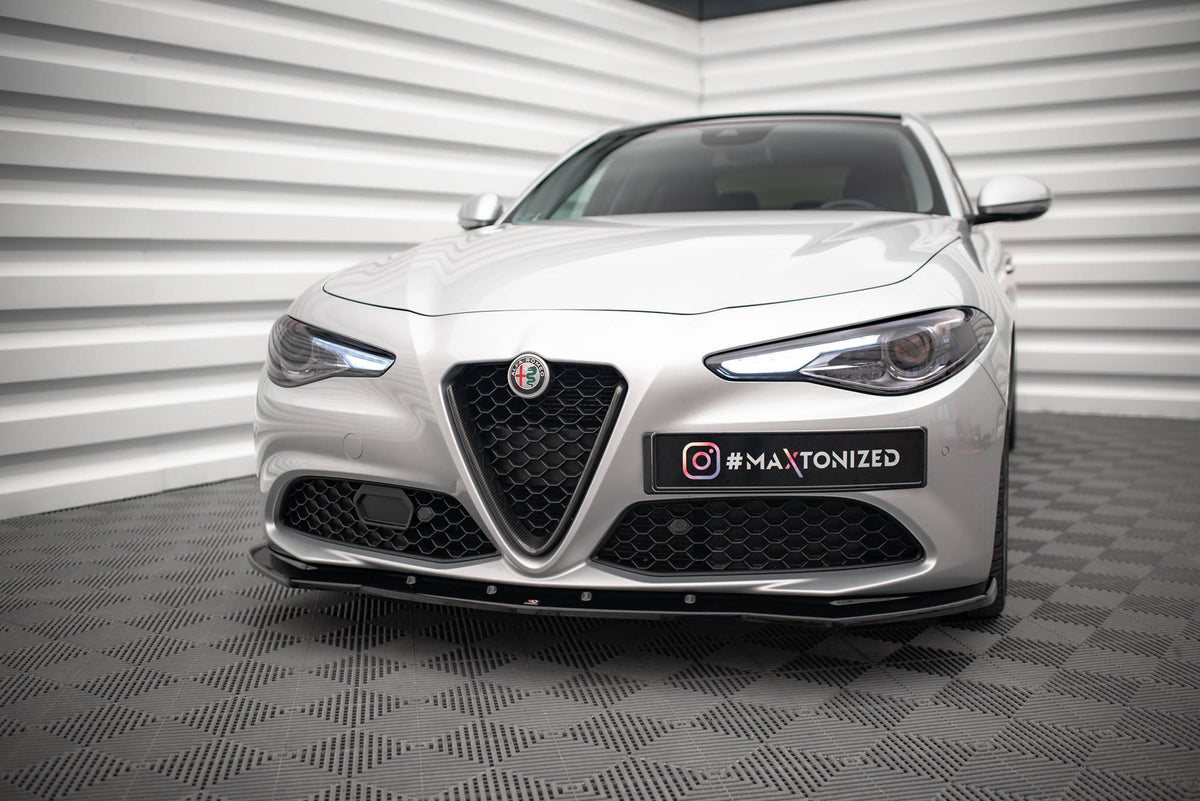 Front Splitter V.1 suitable for Alfa Romeo Giulia Sport