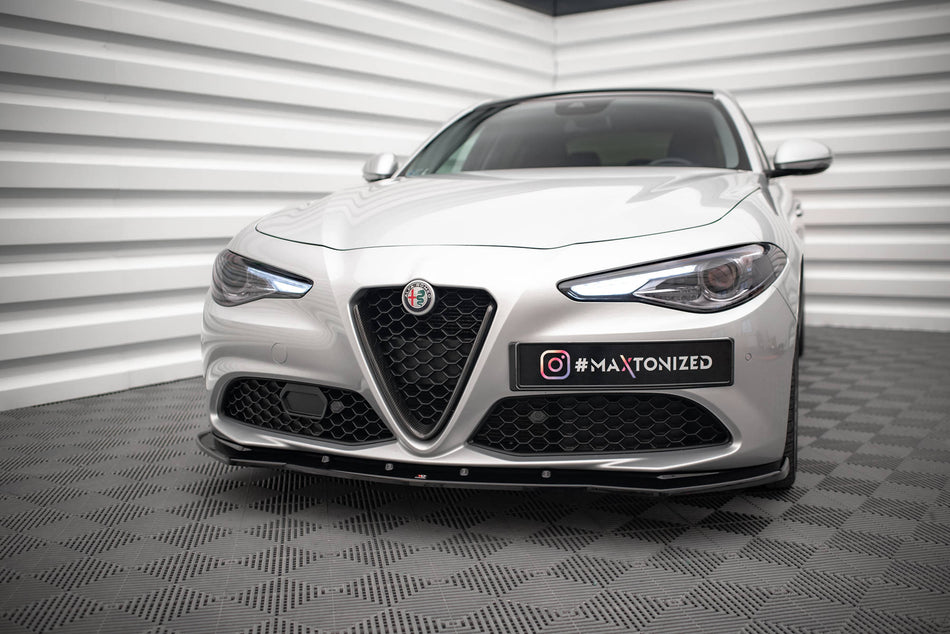 Front Splitter V.1 suitable for Alfa Romeo Giulia Sport