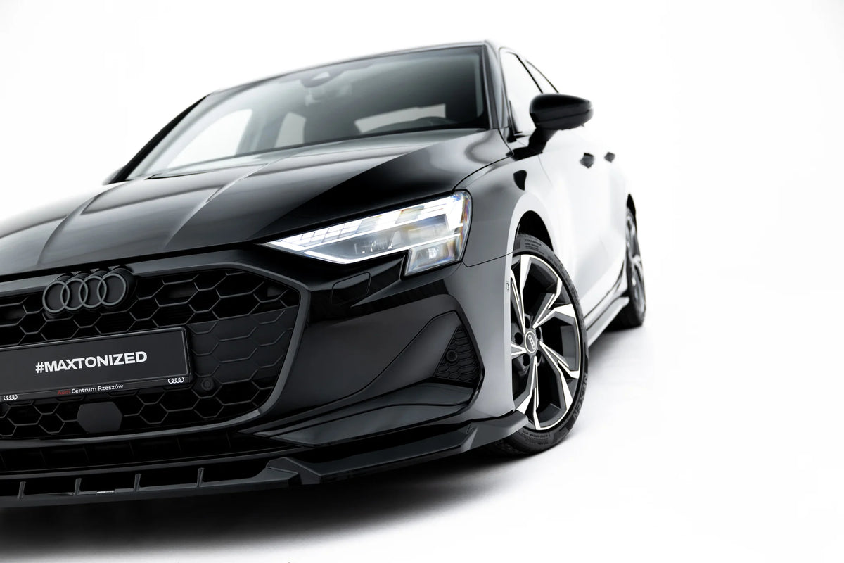 Front Splitter V.1 suitable for Audi A3 Sedan 8Y Facelift