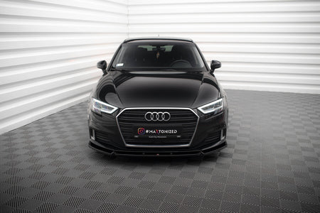 Front Splitter V.1 suitable for Audi A3 Sportback 8V Facelift