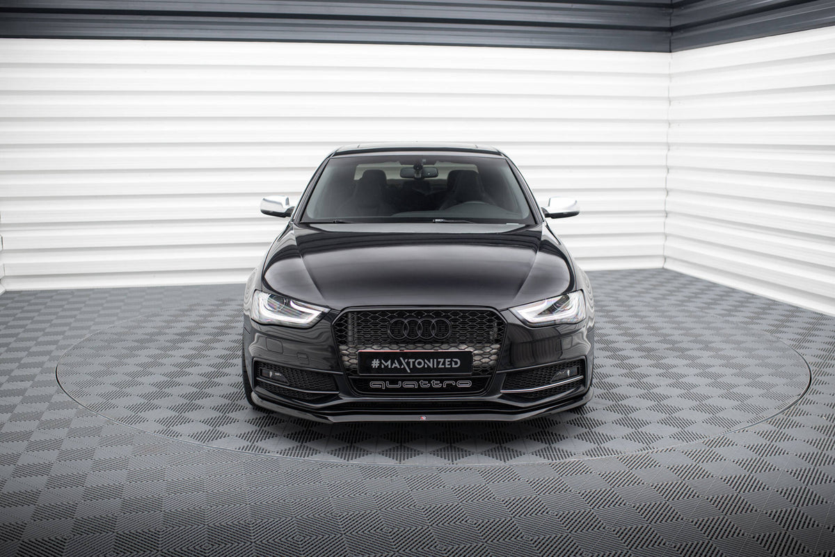 Front Splitter V.1 suitable for Audi A4 S-Line / S4 B8 Facelift