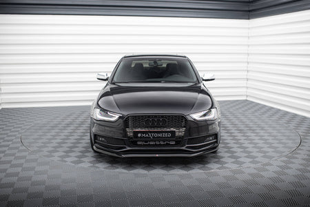 Front Splitter V.1 suitable for Audi A4 S-Line / S4 B8 Facelift