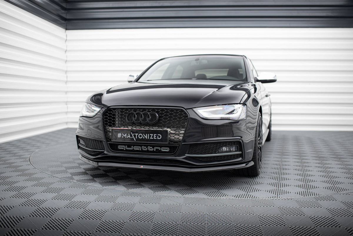 Front Splitter V.1 suitable for Audi A4 S-Line / S4 B8 Facelift