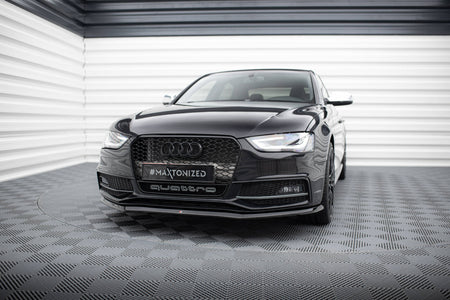 Front Splitter V.1 suitable for Audi A4 S-Line / S4 B8 Facelift