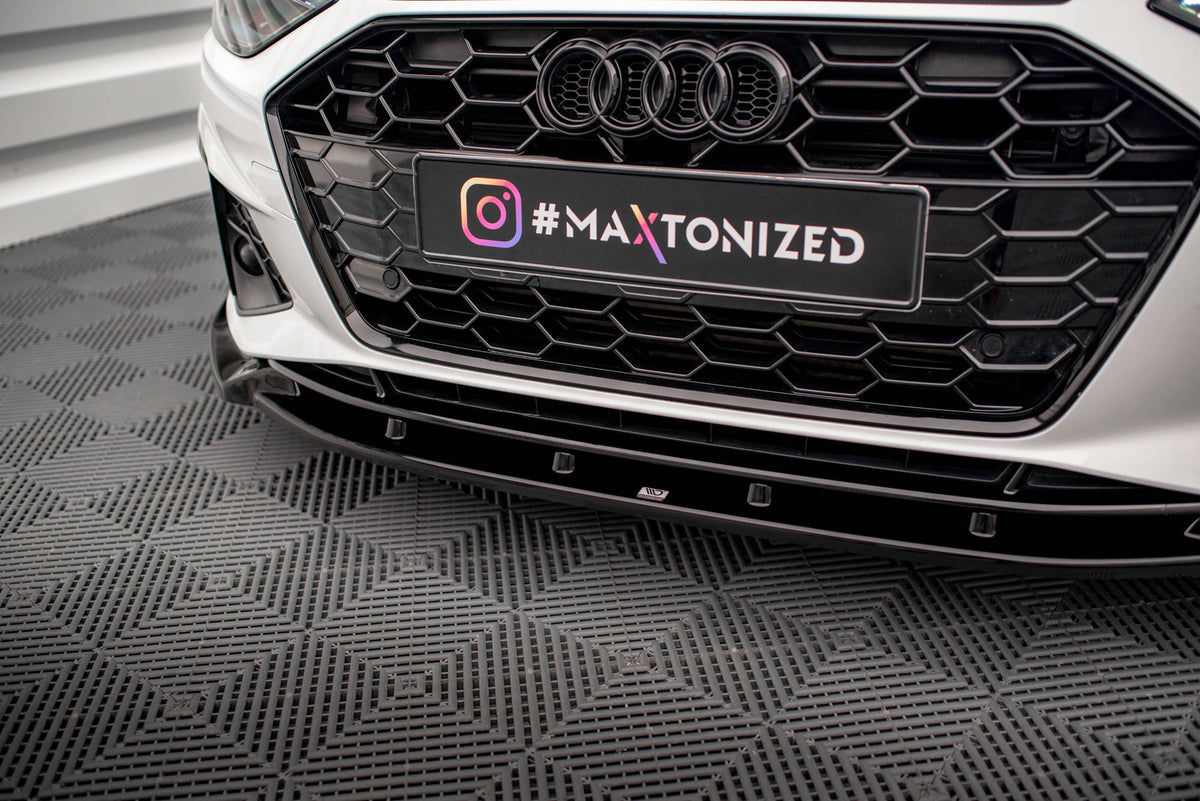 Front Splitter V.1 suitable for Audi A4 S-Line / S4 B9 Facelift