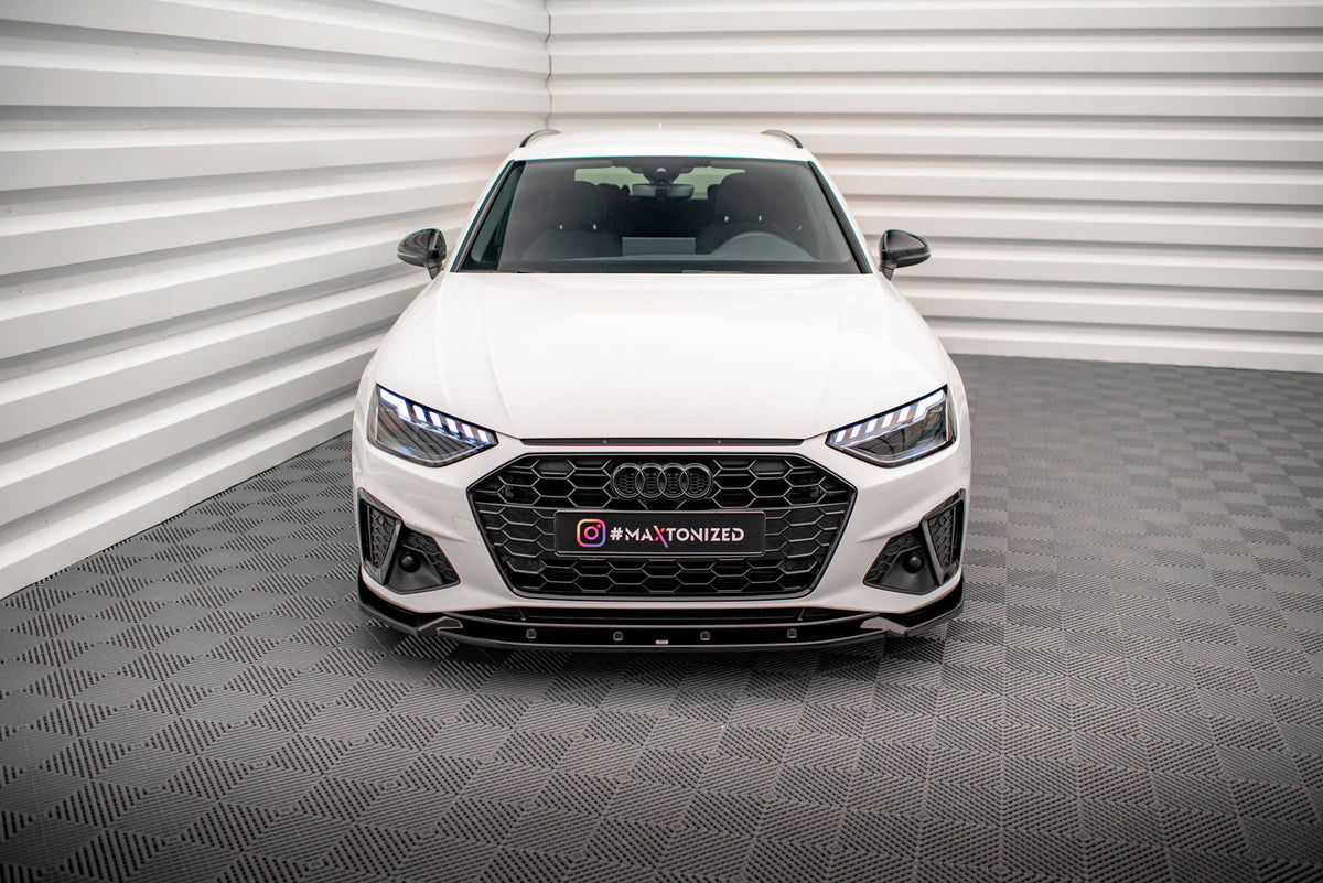 Front Splitter V.1 suitable for Audi A4 S-Line / S4 B9 Facelift